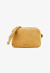 Niewybrane, light tan suede