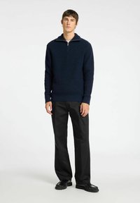 Selected Homme HALF-ZIP  - Džemperis - sky captain