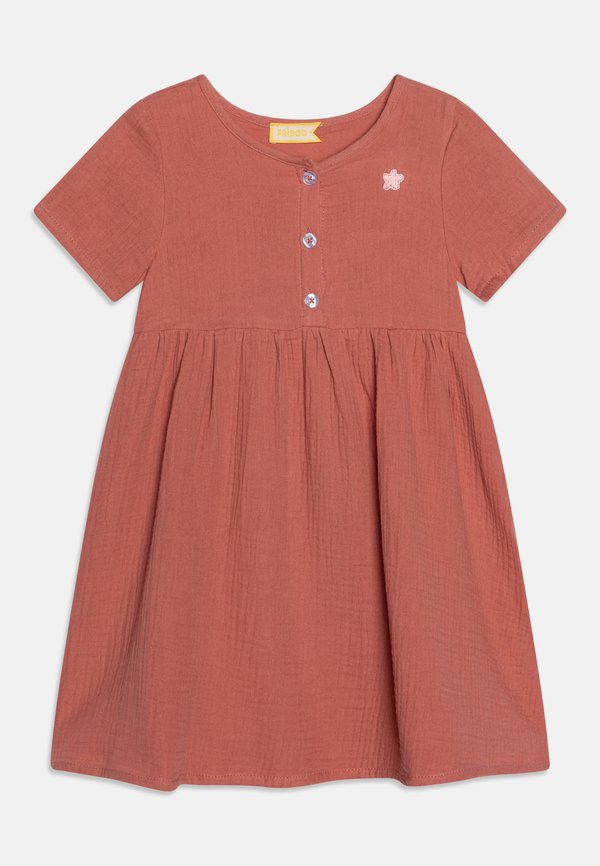 Shirt dress - apricot