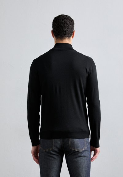 Paul Smith CARDIGAN ZIP THRU - Kardiganas - black