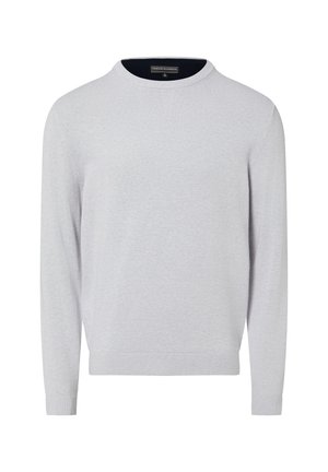 PULLOVER - Strickpullover - hellgrau