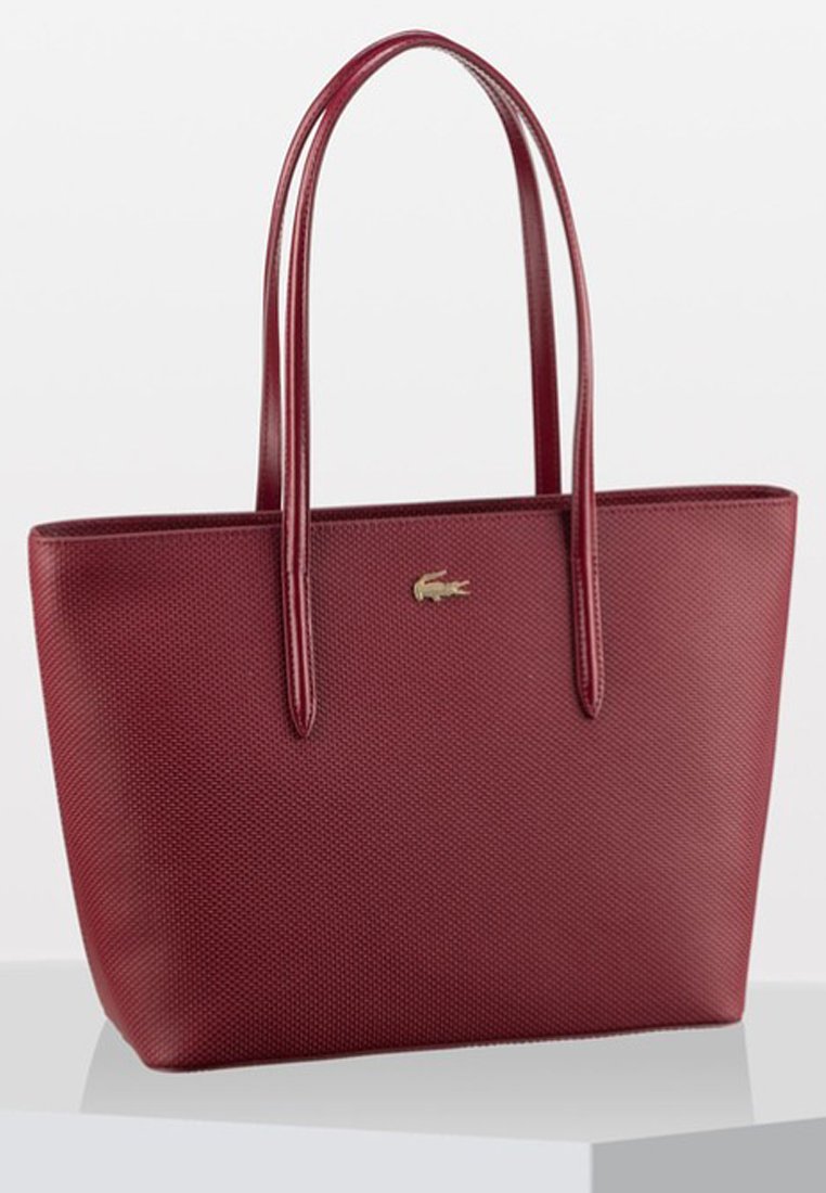 sac lacoste rouge bordeau