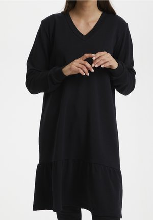 Day dress - mottled black