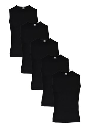 BASIC 5ER PACK - Maglietta intima - black