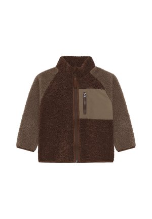 EN FANT, JACKET TEDDY - Forro polar - chestnut