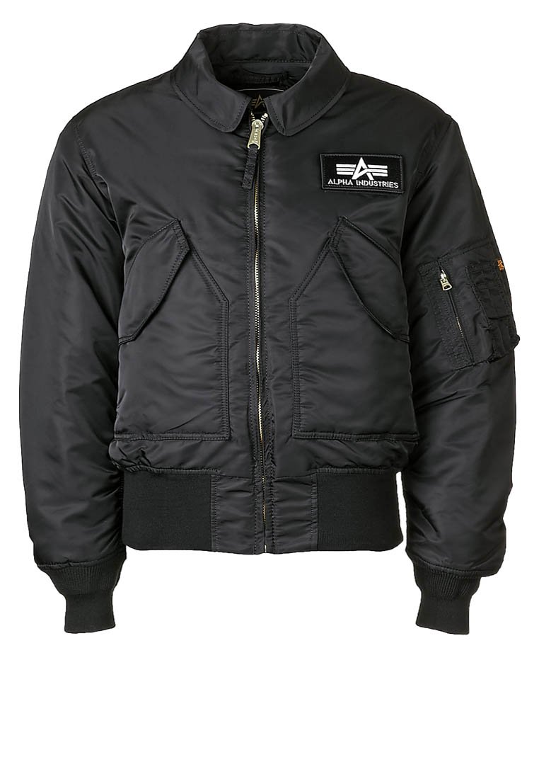 Alpha Industries CWU - Bomber Jacket - schwarz/black - Zalando.de