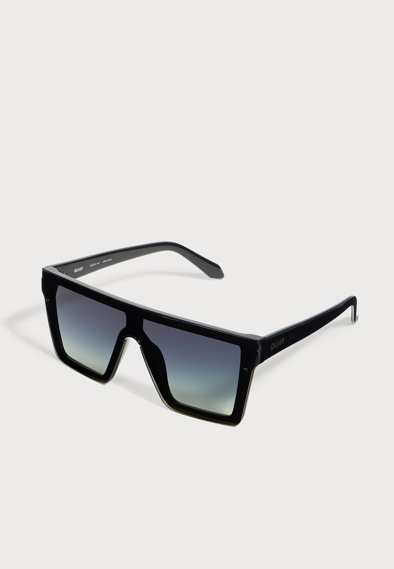 Drawstring Lens Case QUAY HINDSIGHT UNISEX - Sunglasses - black/green/black - Zalando.co.uk