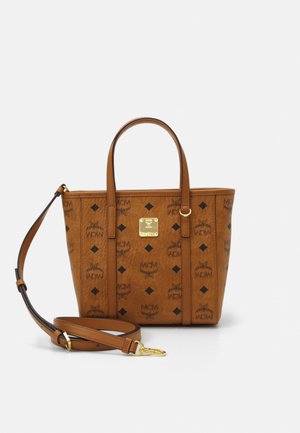 MCM TONI VISETOS - Shopper - cognac