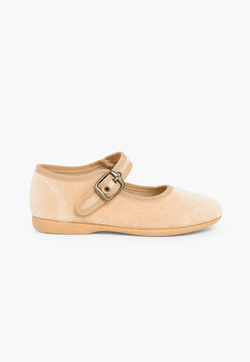 Pisamonas TERCIOPELO HEBILLA Baby shoes camel Zalando.ie