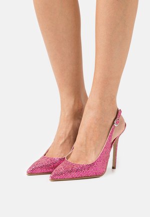 Zapatos altos - pink glitter