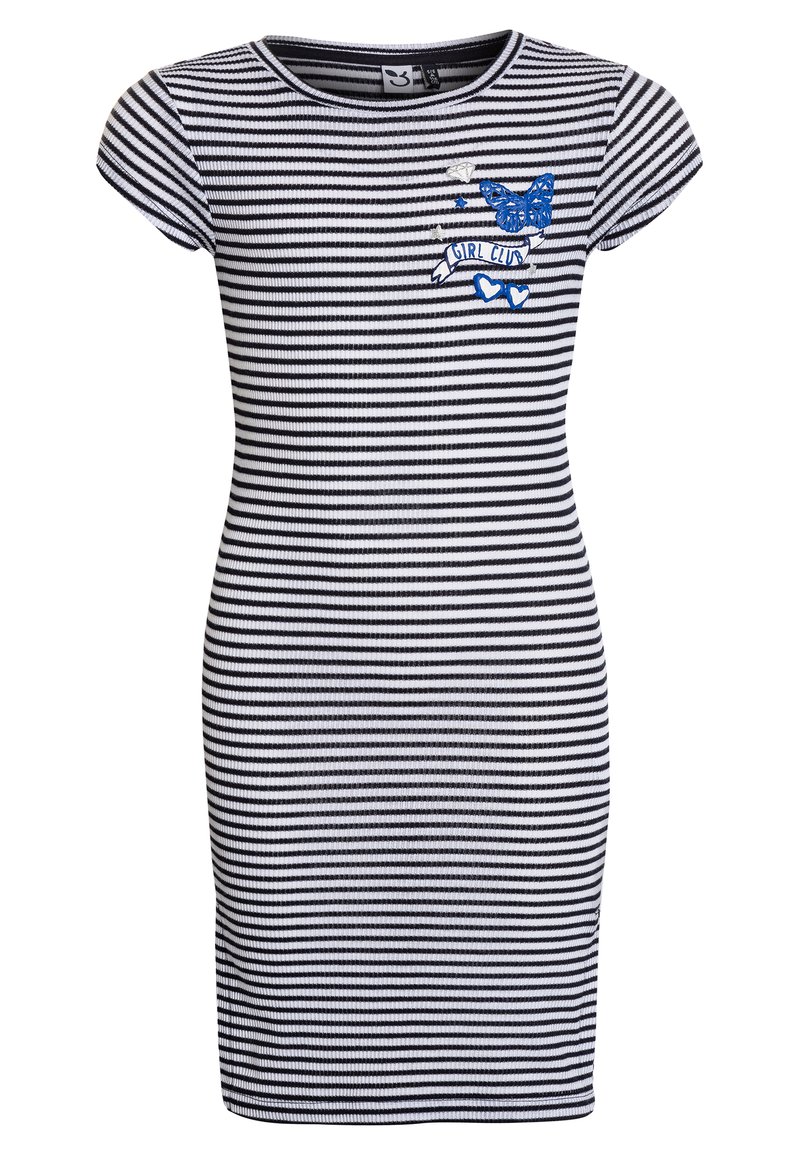 3 Pommes Gebreide jurk donkerblauw 3 Pommes Gebreide jurk donkerblauw