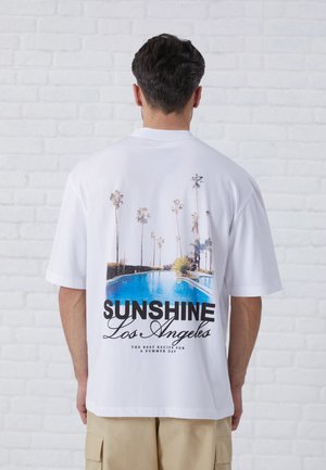 Print T-shirt - white