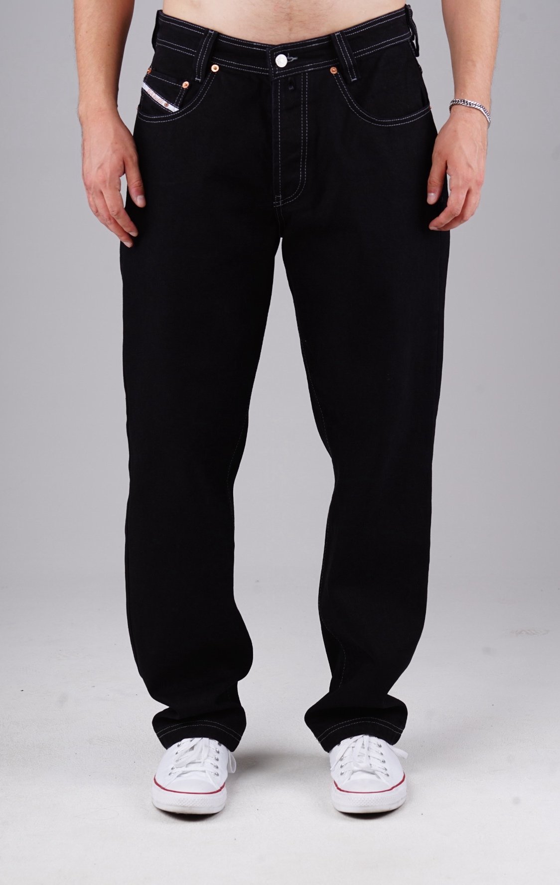 soor ploom◇Tippi Black Denim◇4y Skinny Jeans mit niedrigem Bund | Schwarz | Tommy Hilfiger