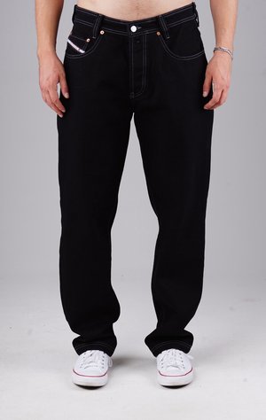 PICALDI ZICCO 473 - HERREN JEANS - REGULAR TAPERED FIT - Jeans Relaxed Fit - pure black