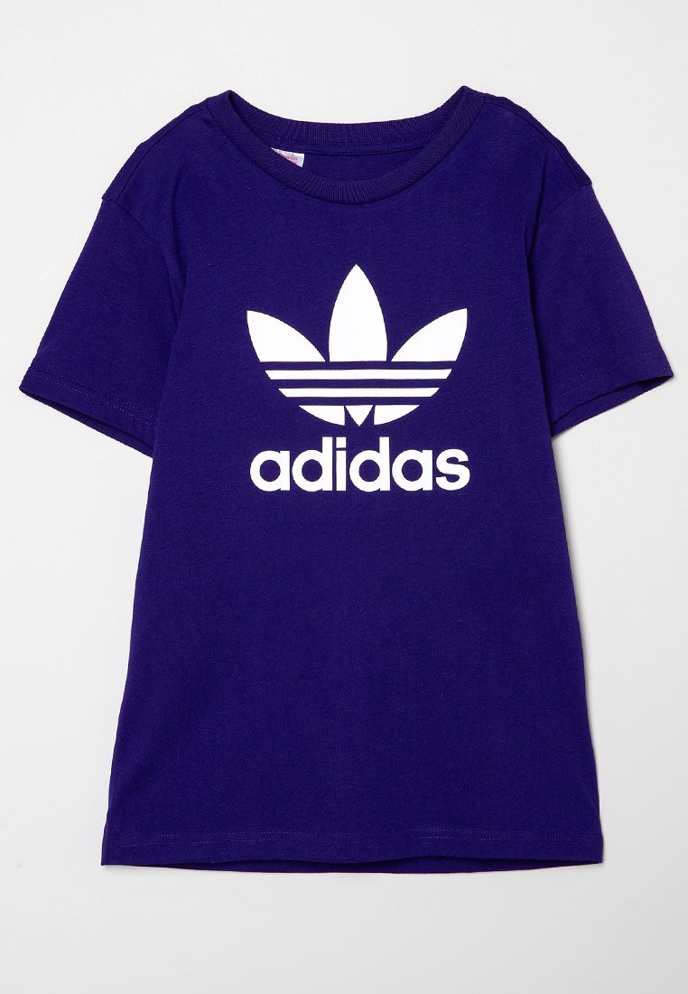 adidas Originals T-shirt print paars adidas Originals T-shirt print paars