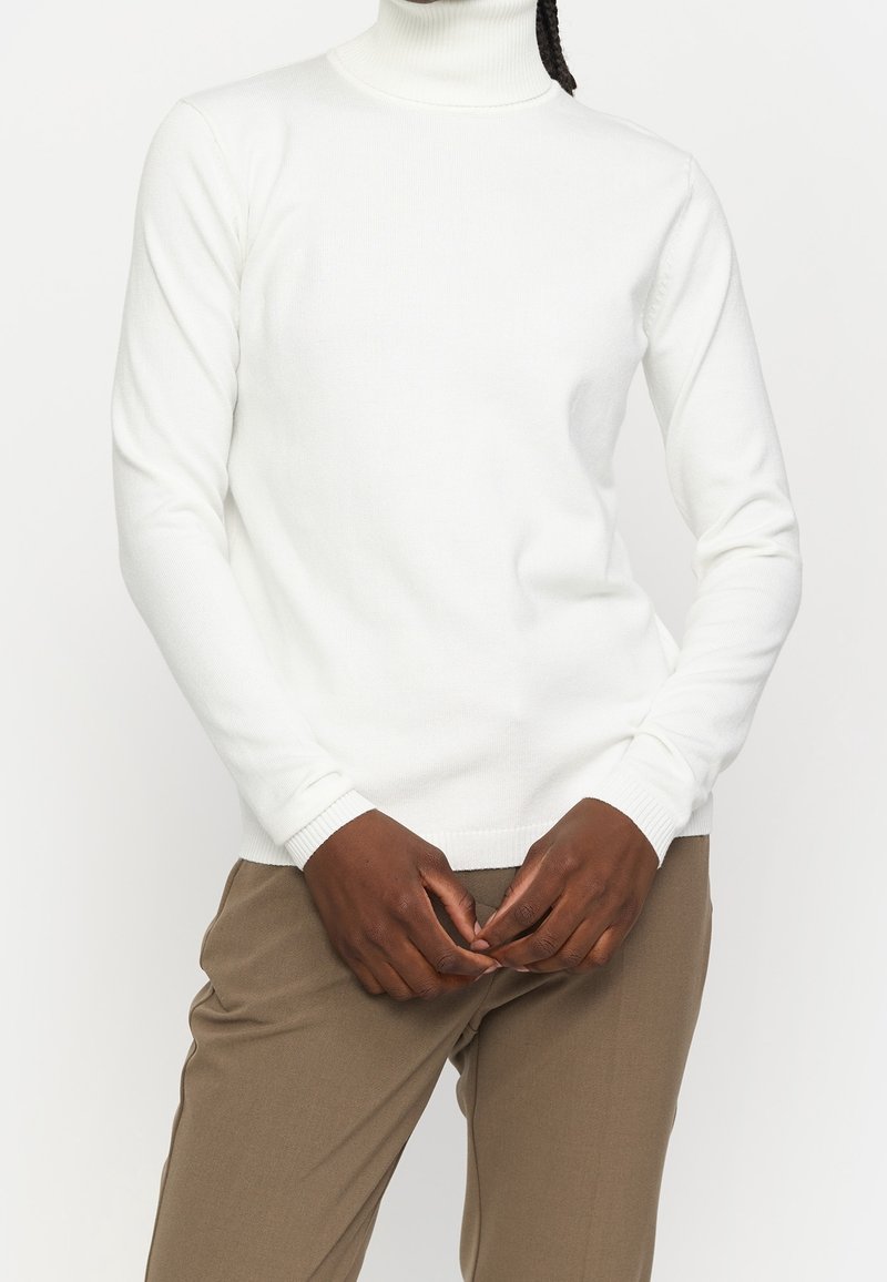 Soft Rebels Strickpullover - white