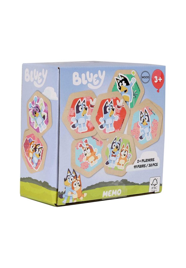 BLUEY - Holzspielzeug - bunt