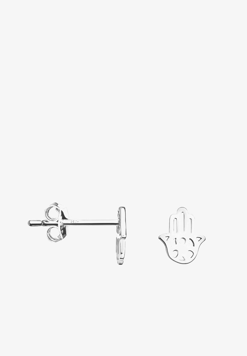 Orecchini Sicurezza Vite Orecchini Oro 18k Mano Di Fatima - Con Orecchini Sicurezza Vite Orecchini Oro 18k Mano Di Fatima - Con