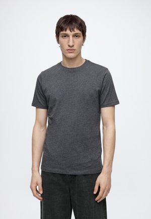 GAP, EVERYDAY SOFT CREW - T-shirt basique - charcoal