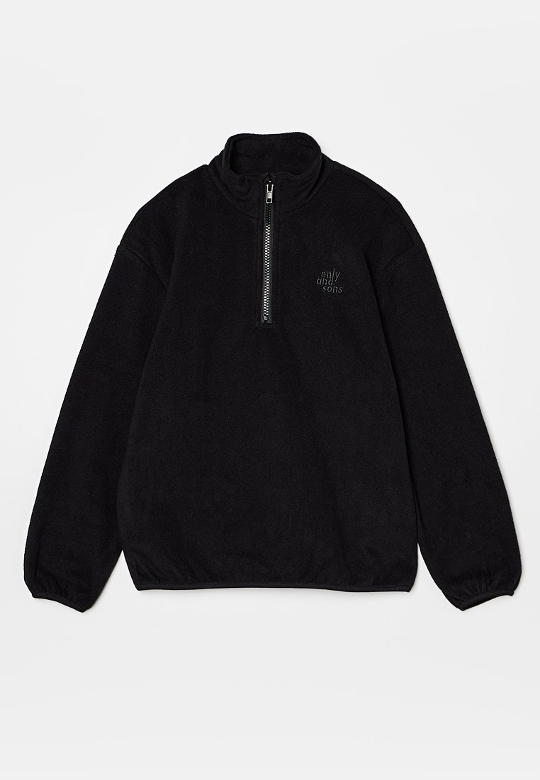 ONLY & SONS junior Fleece trui zwart ONLY & SONS junior Fleece trui zwart