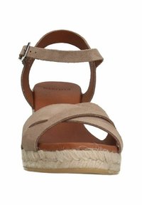 Manfield High heeled sandals - taupe