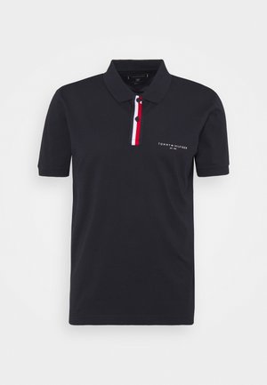 GLOBAL PLACKET REGULAR - Polo - desert sky