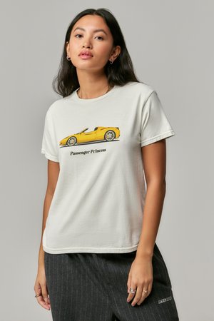 CAR BABY - Print T-shirt - white