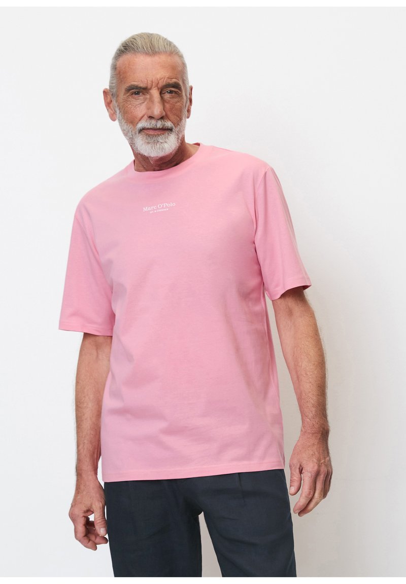 Marc O'Polo REGULAR AUS SOFTER Basic Tshirt easter pink/apricot