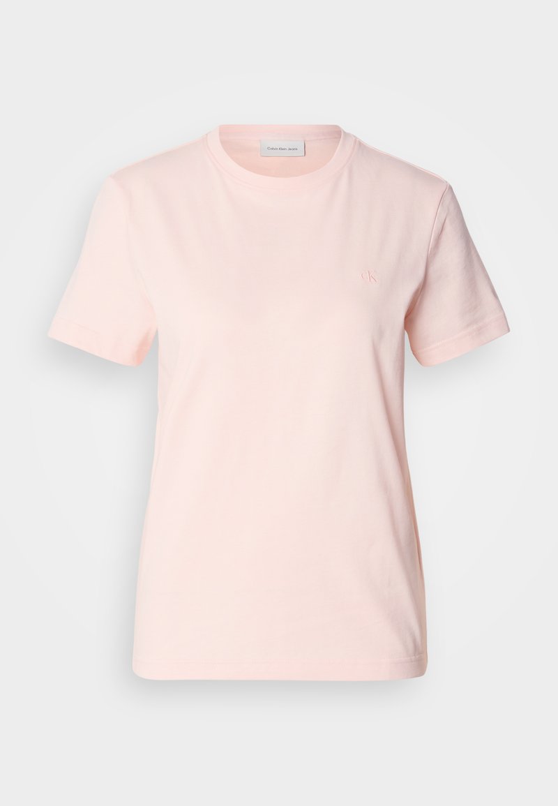 Calvin Klein Jeans T-shirt basic donkerroze Calvin Klein Jeans T-shirt basic donkerroze
