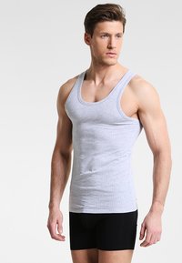 Schiesser 2 PACK - Unterhemd/-shirt - grau meliert