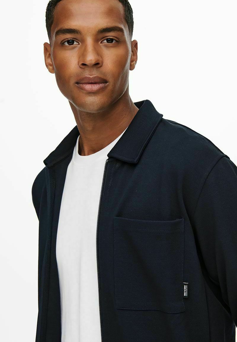 Herren Strickjacken | Only & Sons Strickjacke dark navy/dunkelblau - GP34623 Herren Strickjacken | Only & Sons Strickjacke dark navy/dunkelblau - GP34623