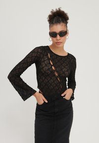 Even&Odd by Zalando - Blus - black Miniatyrbild 1