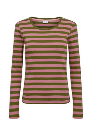 Nümph, NUMIXIE LS T-SHIRT - GOTS - Camiseta de manga larga - calla green