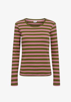 Nümph, NUMIXIE LS T-SHIRT - GOTS - Camiseta de manga larga - calla green