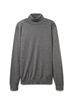 Falconeri ULTRAFINE TURTLENECK - Strickpullover - grau dark grey melange