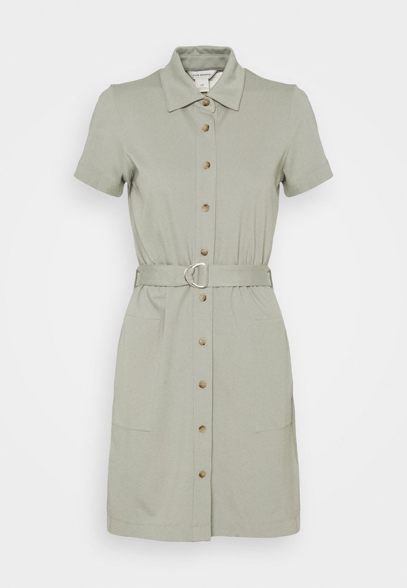 Club Monaco - PONTE DRESS - Jersey dress - sage