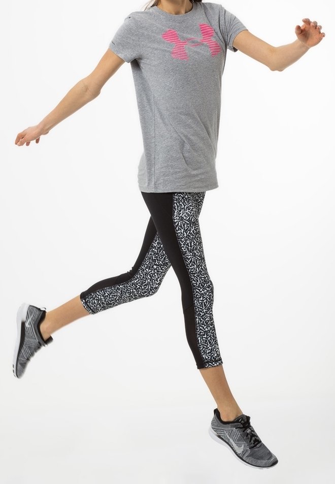 Under Armour 3/4 sportbroek - black