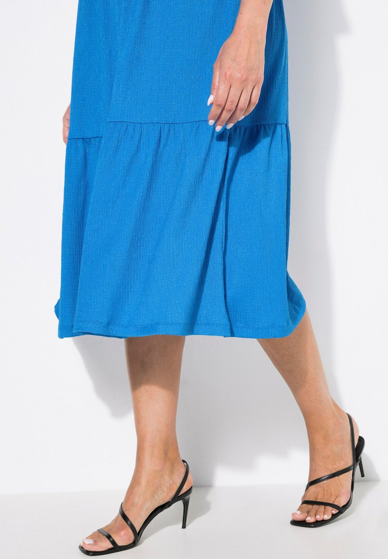 Ulla Popken ULLA POPKEN Vestito di maglina royal blue/blu