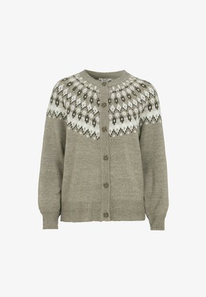 Cellbes of Sweden Strickjacke - beige patterned