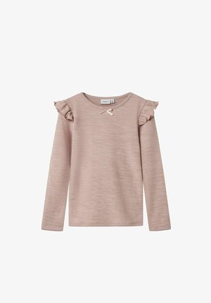 Name it MIT LANGEN ÄRMELN SLIM FIT - Vesta - shadow gray
