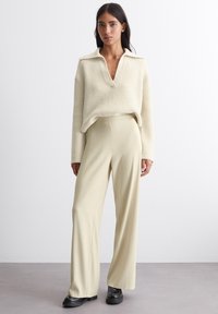 Marc O'Polo Stoffhose - stony sand