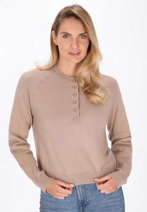 usha, Pullover - beige