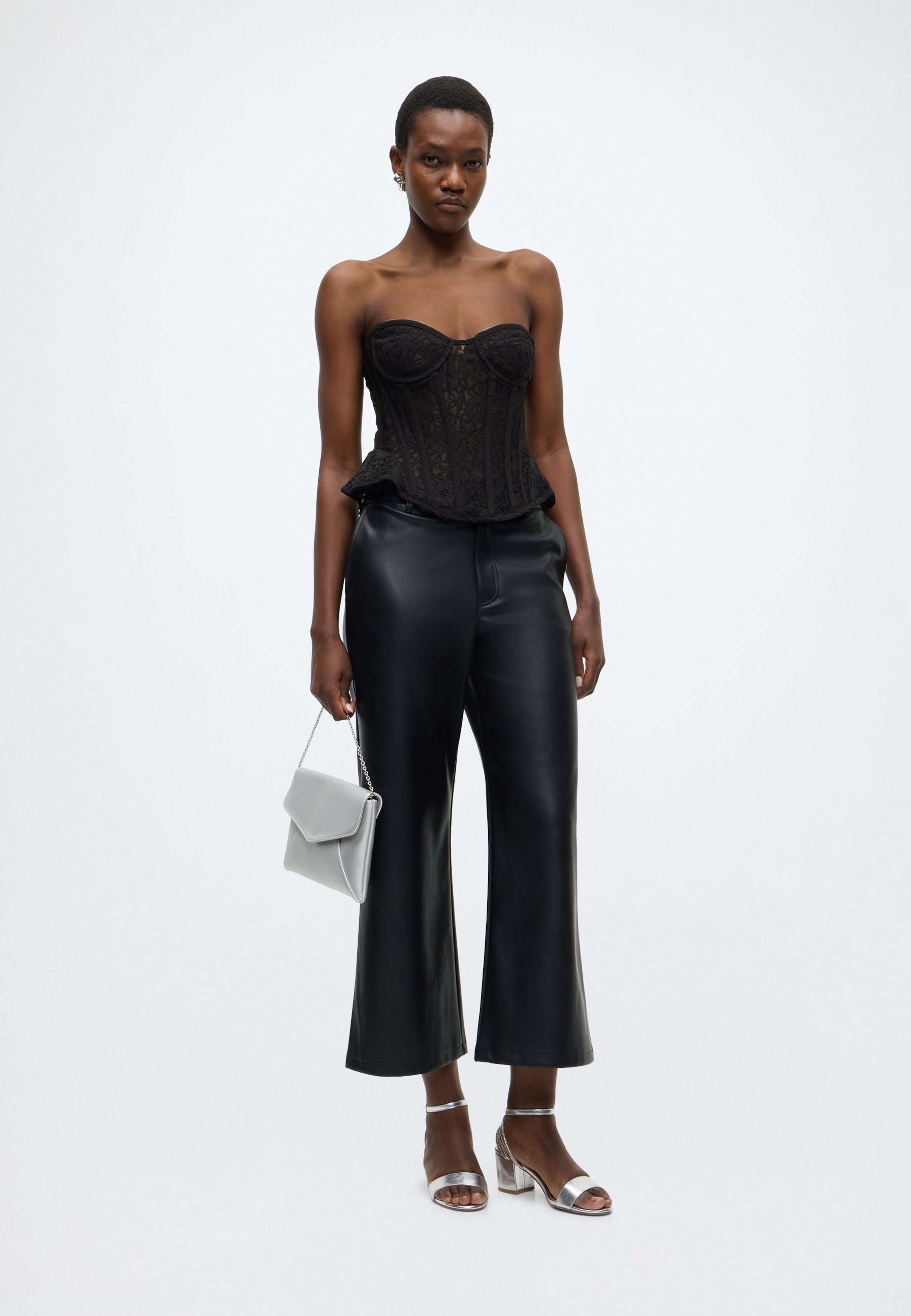 Bardot CRISTO STRAPLESS LACE BUSTIER - Top - black/zwart - Zalando.nl