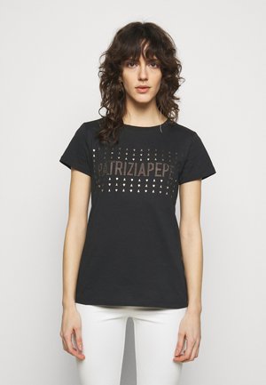 MAGLIA - T-shirt z nadrukiem - nero