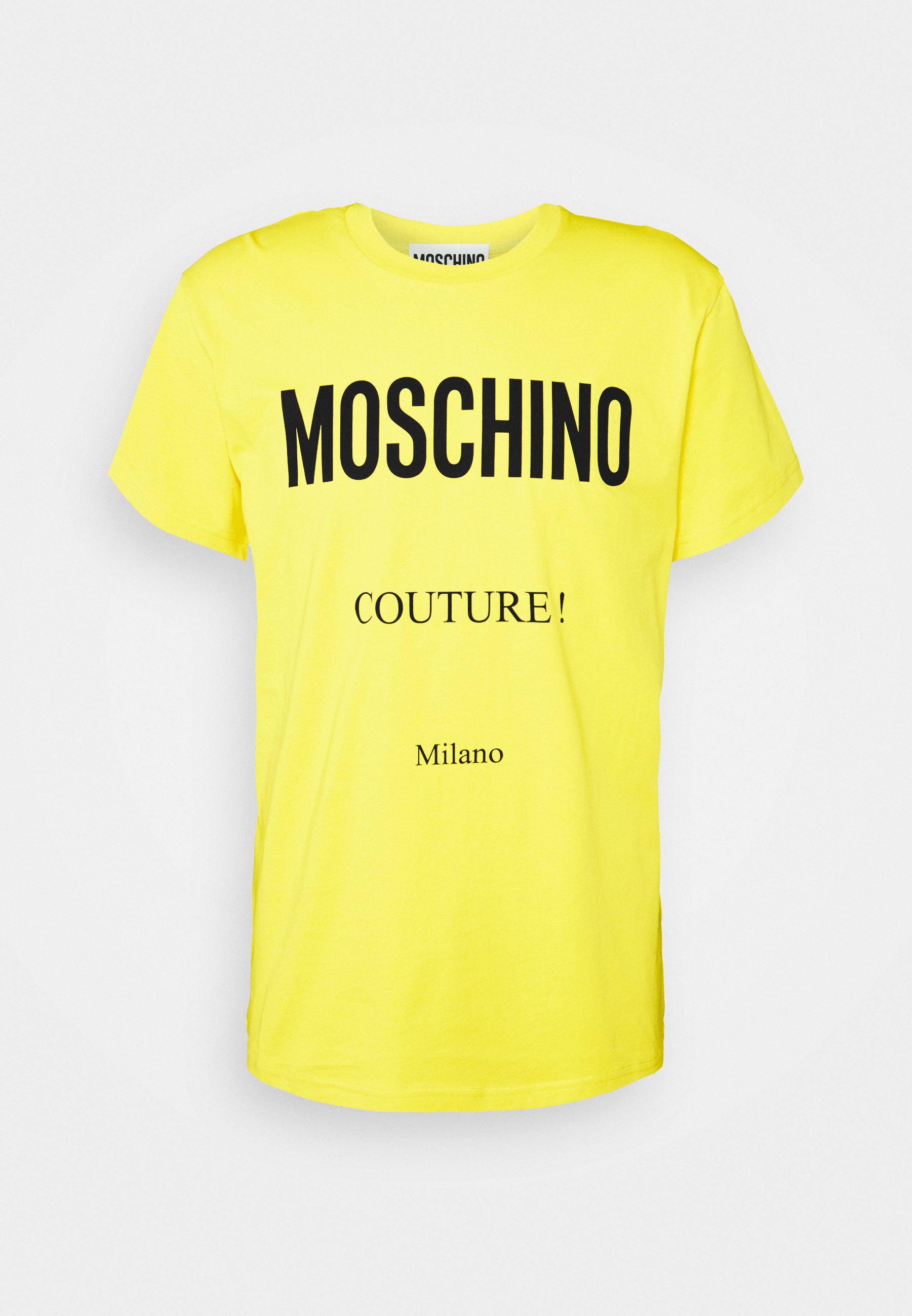 MOSCHINO Print T-shirt - yellow - Zalando.co.uk