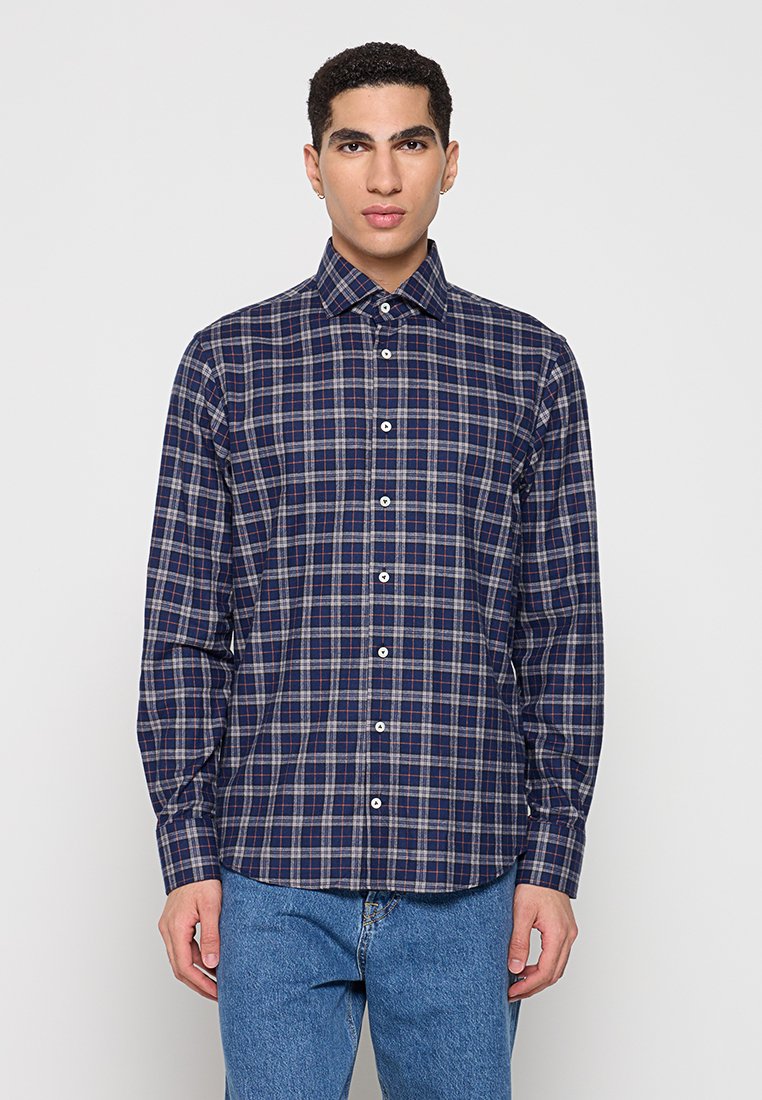 van Laack Overhemd donkerblauw