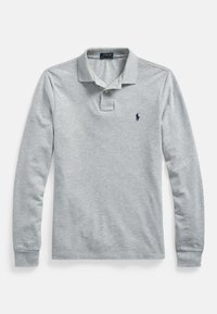 CUSTOM SLIM FIT MESH POLO SHIRT - Pólóing - andover heather