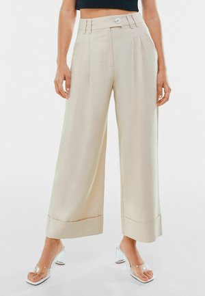 Bershka Broek - camel