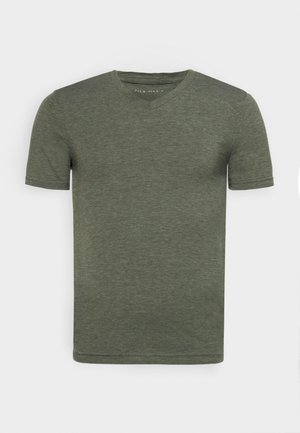 Pier One, MUSCLE - T-shirt basique - khaki