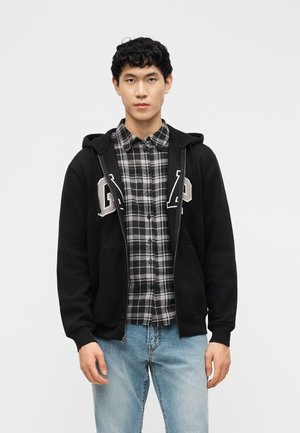 CORE ARCH - Pulover s kapuco - true black